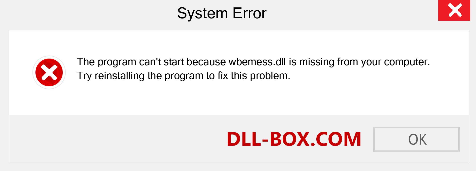  wbemess.dll file is missing?. Download for Windows 7, 8, 10 - Fix  wbemess dll Missing Error on Windows, photos, images