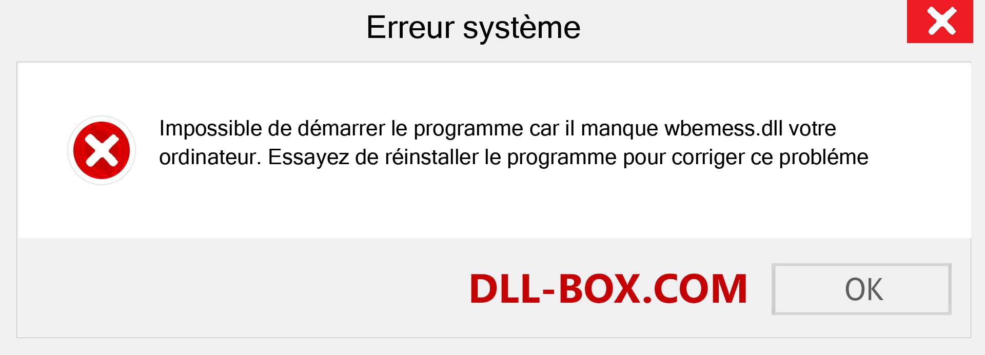 Le fichier wbemess.dll est manquant ?. Télécharger pour Windows 7, 8, 10 - Correction de l'erreur manquante wbemess dll sur Windows, photos, images